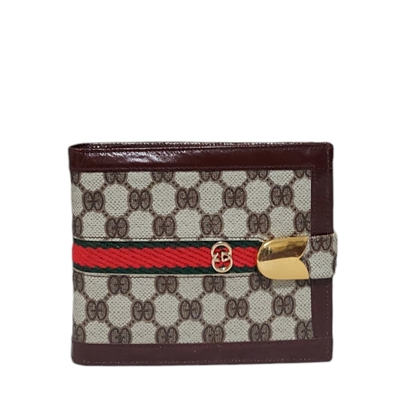 Gucci Handbags - Gucci Ophidia Vintage Bifold Kisslock Wallet Very Gently Loved